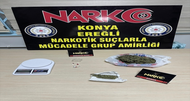 Konya'daki uyuşturucu operasyonunda 5 kişi tutuklandı
