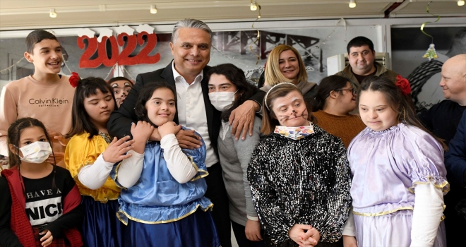 Muratpaşa Engelsiz Kafe'de yeni yıl heyecanı