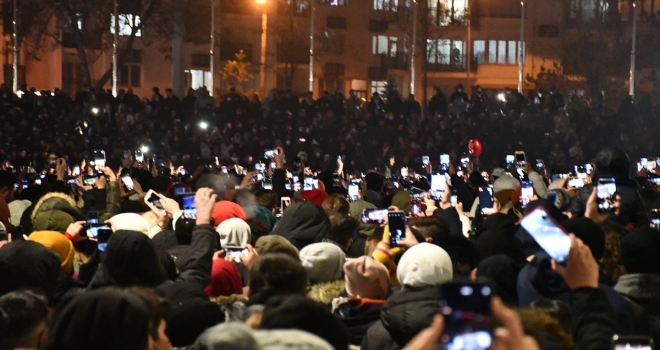 Sivas'ta dondurucu soğuğa rağmen ilk kez düzenlenen kış festivali başladı