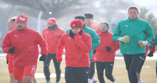 Sivasspor'da Kayserispor maçının hazırlıkları devam ediyor