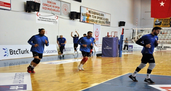 Sorgun Belediyespor’da Cizre Belediyespor maçı hazırlıkları sürüyor