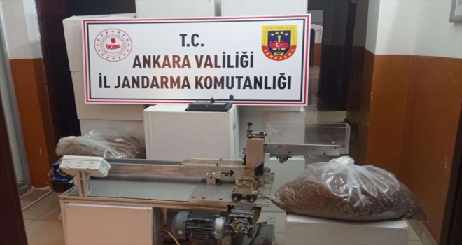 Ankara'da kaçak tütün operasyonu düzenlendi