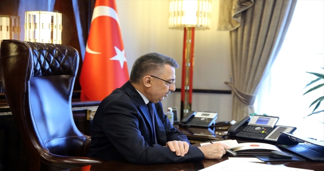 Cumhurbaşkanı Yardımcısı Oktay, Kazakistan Başbakanı Smailov ile telefonda görüştü.