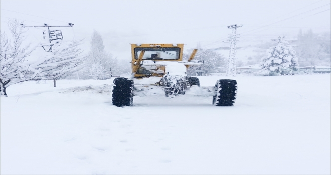 Kayseri'de 153 mahalle yolu ulaşıma açıldı