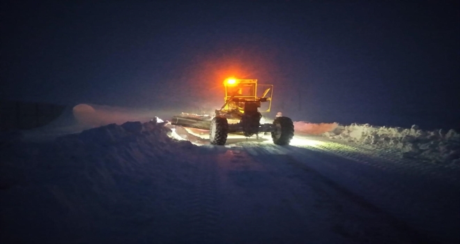 Kayseri'de 55 kırsal mahallenin yolu ulaşıma açıldı