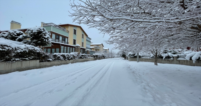 Konya'da kar yağışı ulaşımı olumsuz etkiliyor