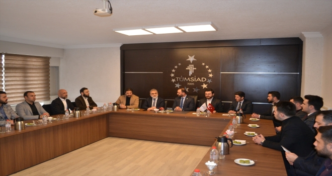 AK Parti heyetinden TÜMSİAD Kayseri Şubesi'ne ziyaret 