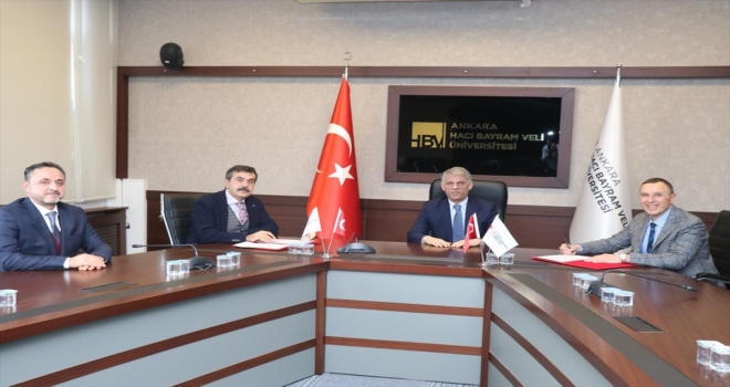 Ankara Hacı Bayram Veli Üniversitesi'nden turizm alanında iş birliği protokolü 