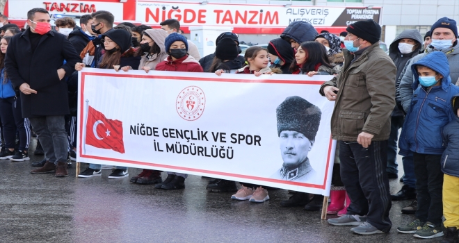 Atatürk’ün Niğde’ye gelişinin yıl dönümü kutlandı