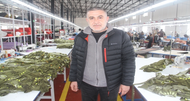 İlçedeki tekstil atölyesi yöre halkına 