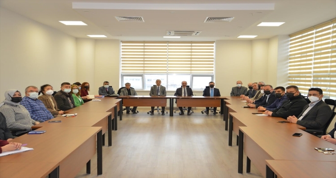 KAEÜ Rektörü Karakaya, pilot üniversite proje yürütücüleriyle buluştu