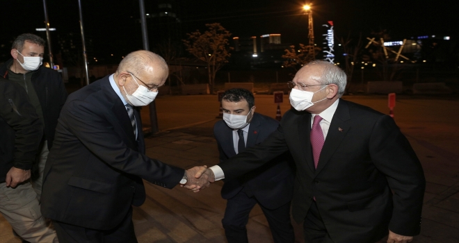 Kemal Kılıçdaroğlu ile Temel Karamollaoğlu görüştü
