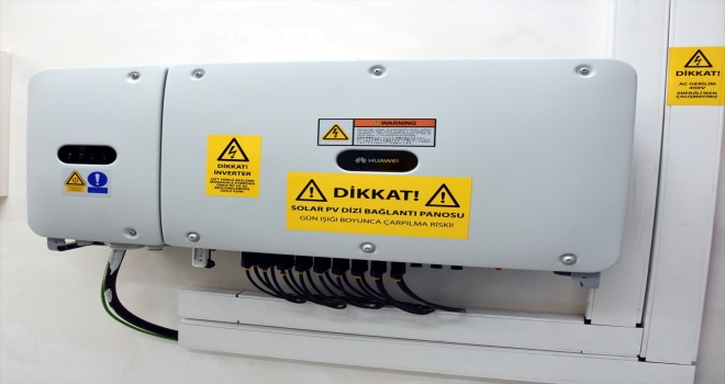 Kırıkkale'de bir okul, uluslararası projeyle kendi elektriğini üretiyor