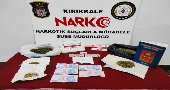 Kırıkkale'de uyuşturucu operasyonunda yakalanan şüpheli tutuklandı
