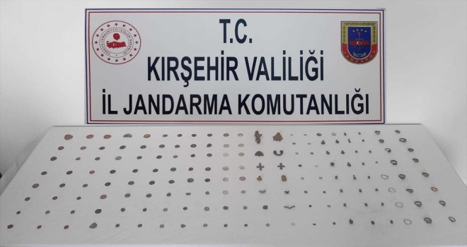 Kırşehir'de tarihi eser operasyonunda 3 şüpheli gözaltına alındı