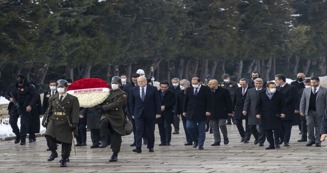 Lübnan Başbakanı Mikati, Anıtkabir'i ziyaret etti