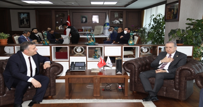 MHP Genel Başkan Yardımcısı Durmaz, Çubuk Belediyesini ziyaret etti 