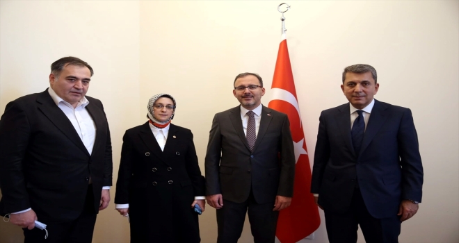 Nallıhan Belediye Başkanı Öntaş, Bakan Kasapoğlu'nu ziyaret etti