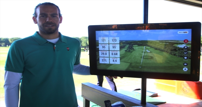 Profesyonel golfçülerin kullandığı trackman teknolojisi Antalya'da hayata geçirildi