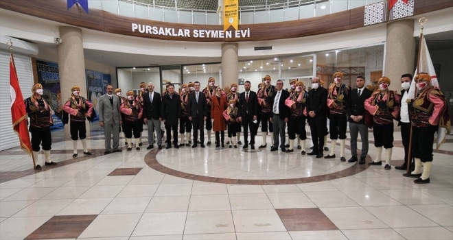 Pursaklar'da seymen gösterisi düzenledi