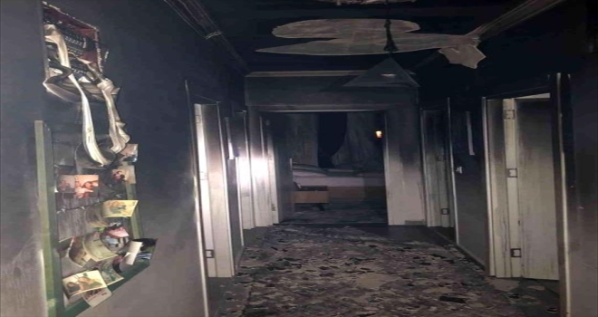 Serik'te evde çıkan yangın hasara yol açtı 