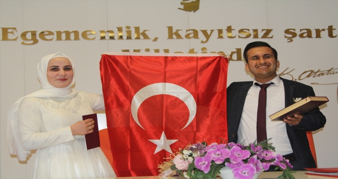 Serik'te Sevgililer Günü'nde nikah yoğunluğu