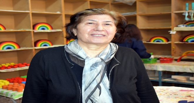 61 yaşında oyuncak yapmaya başlayan kadın girişimci yurt dışına açıldı