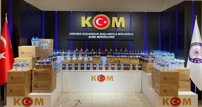 Ankara'daki kaçakçılık operasyonlarında 3 zanlı yakalandı