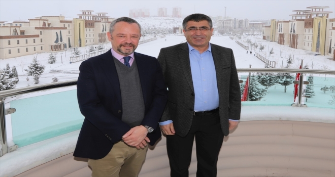 Büyükelçilik ataşesi Cohen'den NEVÜ’ye ziyaret