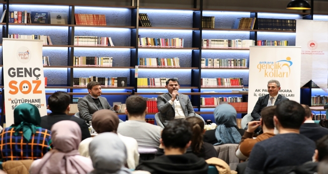 Çevre, Şehircilik ve İklim Değişikliği Bakanı Kurum, gençlerle buluştu: