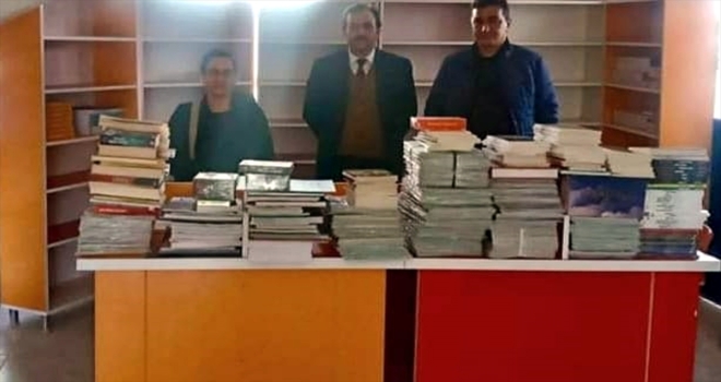 Güdül'den kitap kampanyasına destek