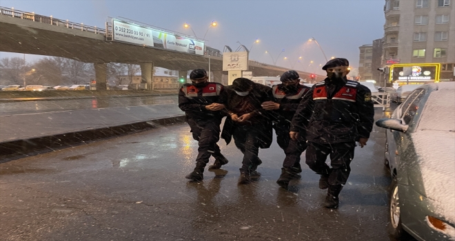 Kayseri'de hırsızlık operasyonunda bir kişi yakalandı