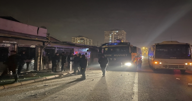Kayseri’de iki grup arasında çıkan kavgaya polis müdahale etti 