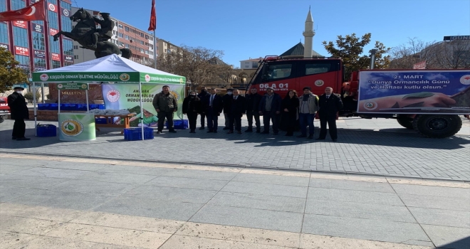 Kırşehir'de 600 bin fidanın toprakla buluşturulması hedefleniyor