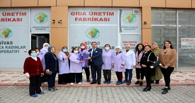 Sivas'ta 8 Mart Dünya Kadınlar Günü ziyaretleri