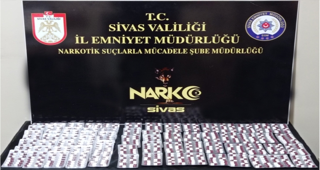 Sivas'ta uyuşturucuyla mücadele çalışmalarında yakalanan 6 zanlı tutuklandı