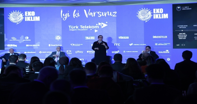 Tarım ve Orman Bakan Yardımcısı Işıkgece, EKO İKLİM ZİRVESİ'nde konuştu: