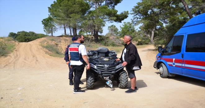 Antalya'da ATV motoru ile kaza yapan iki turist yaralandı