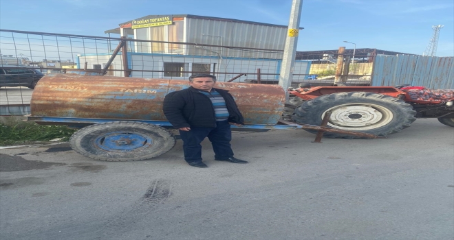 Antalya'da su tankeri çalan şüpheli yakalandı