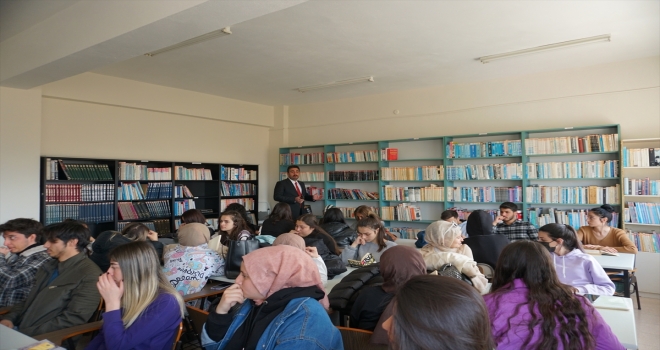Bozkır'da sessiz okuma etkinliği yapıldı