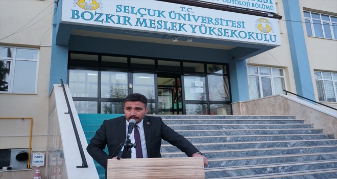 Bozkır'da üniversite öğrencileri iftarda buluştu
