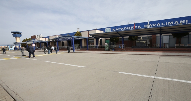 Kapadokya Havalimanı martta 28 bin 355 yolcu ağırladı