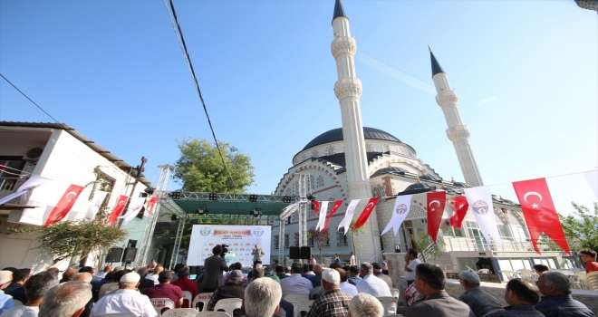 Kaş'ta yaptırılan Yeşilköy Cami, törenle açıldı