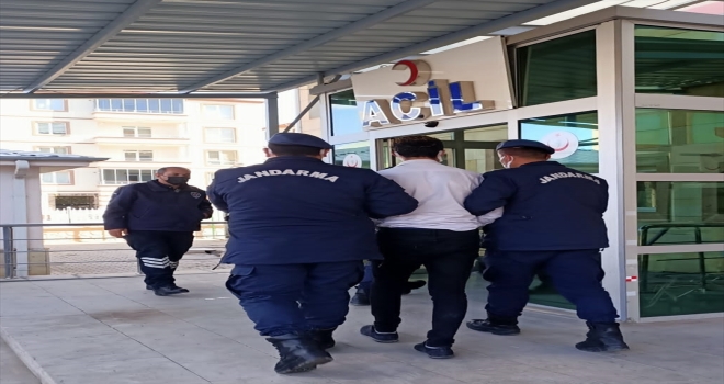 Kayseri'de bağ evlerinden hırsızlık yaptığı iddia edilen şüpheli tutuklandı