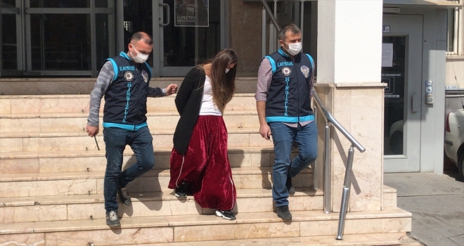 Kayseri'de hırsızlık şüphelisi 2 kadın yakalandı