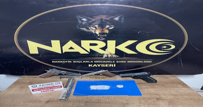 Kayseri'de uyuşturucu operasyonunda 2 şüpheli yakalandı