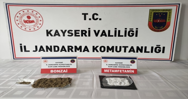Kayseri'de uyuşturucu operasyonunda bir zanlı yakalandı