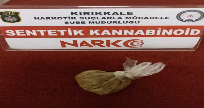 Kırıkkale'de uyuşturucu ticareti şüphelisi tutuklandı