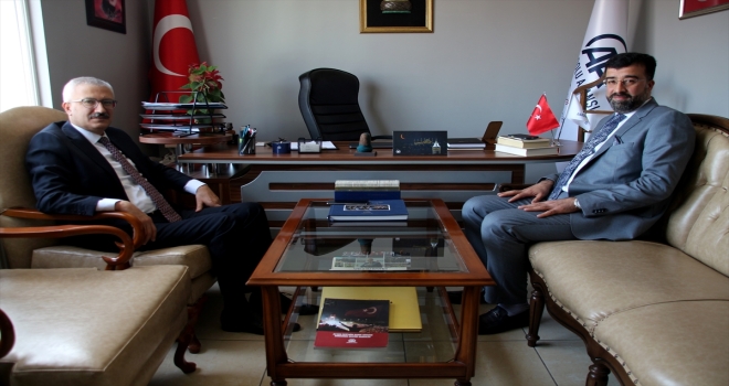 Konya Cumhuriyet Başsavcısı Solmaz, AA Bölge Müdürü Yerlikaya'yı ziyaret etti