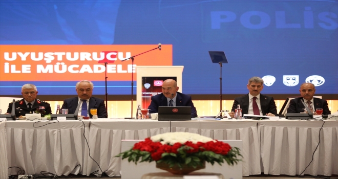 Bakan Soylu, gazetecilerle 